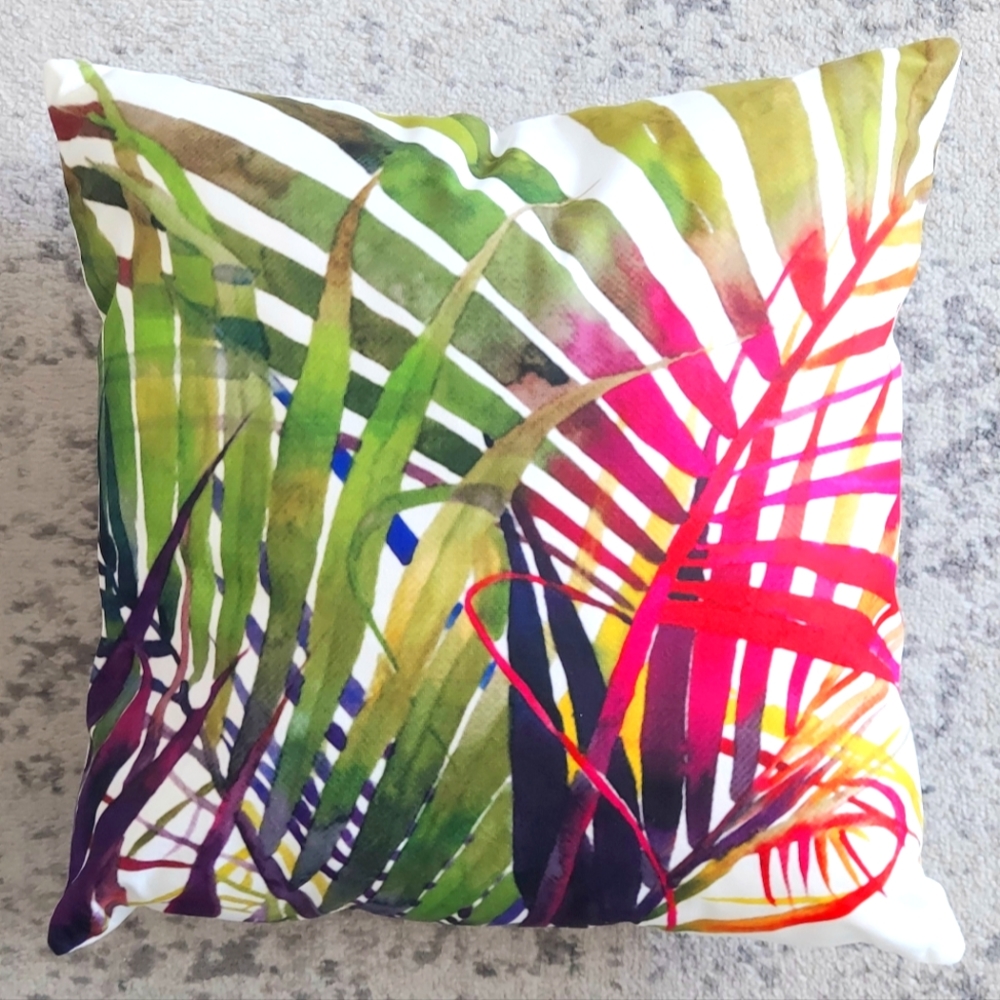 Instagram forest pillow cover
